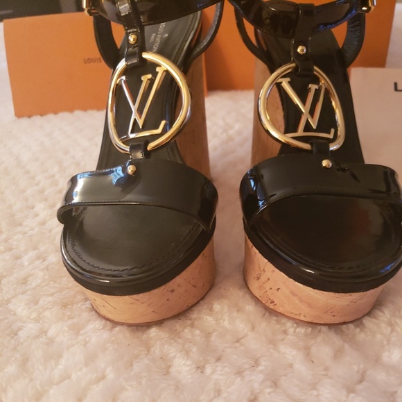 Louis Vuitton Wedge Sandals ◇• 10.5US/41EU•◇ - Picture 2 of 7
